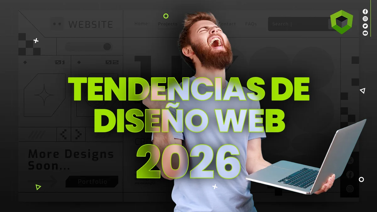 Tendencias de diseño web 2026 que dominarán